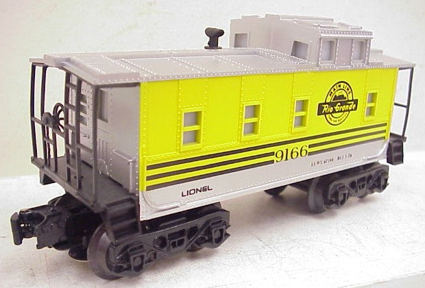 Lionel 6-9166 O Gauge Rio Grande Lighted Caboose LN/Box