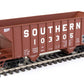 Walthers 910-56620 HO Southern Railway 34' 100-Ton 2-Bay Hopper RTR #103305
