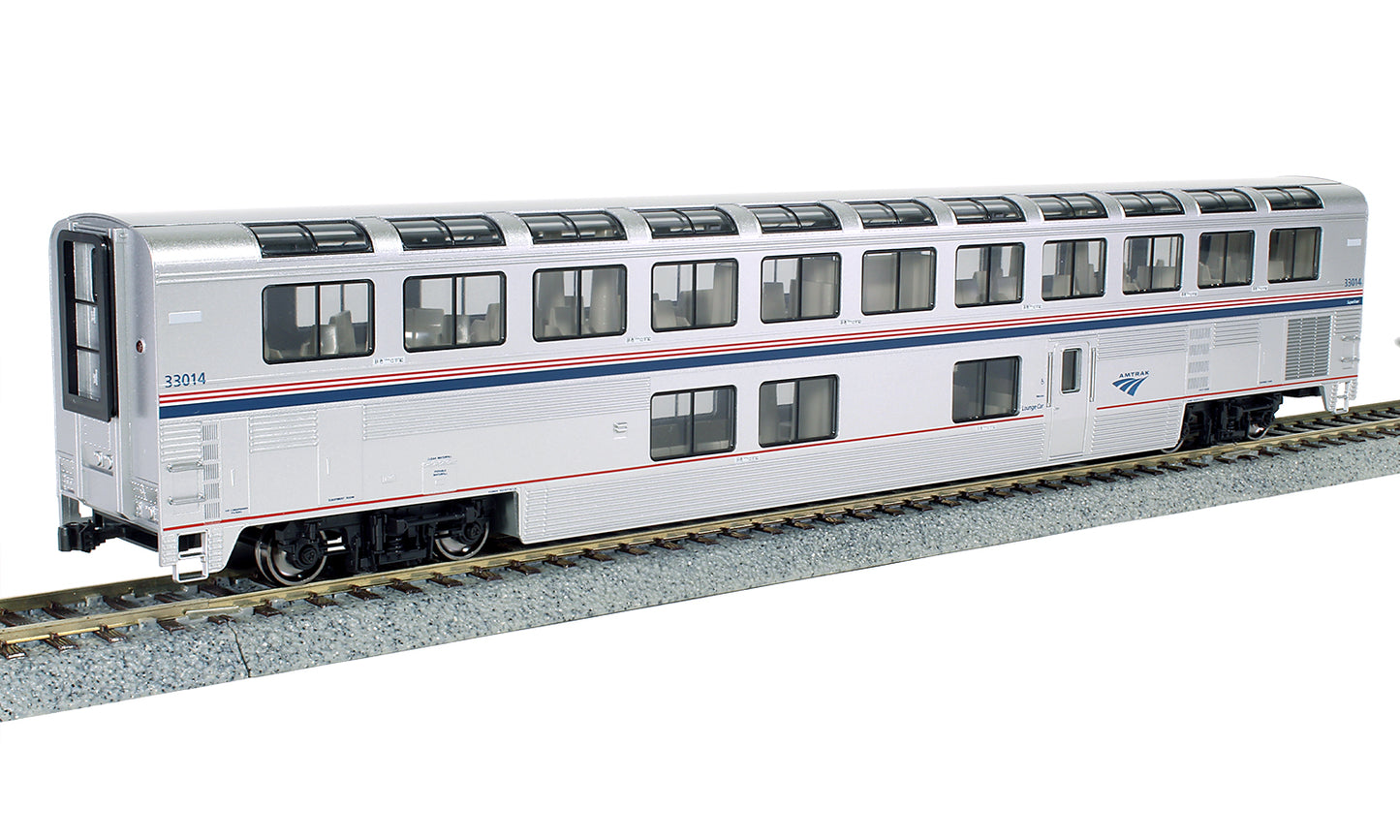 Kato 35-6065 HO Amtrak Superliner I Phase VI Lounge #33014