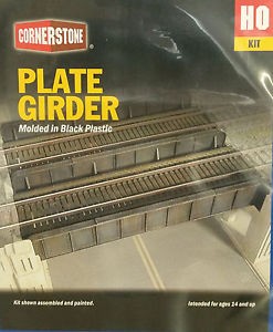 Walthers 933-2948 HO Through Plate-Girder Bridge Plastic Kit