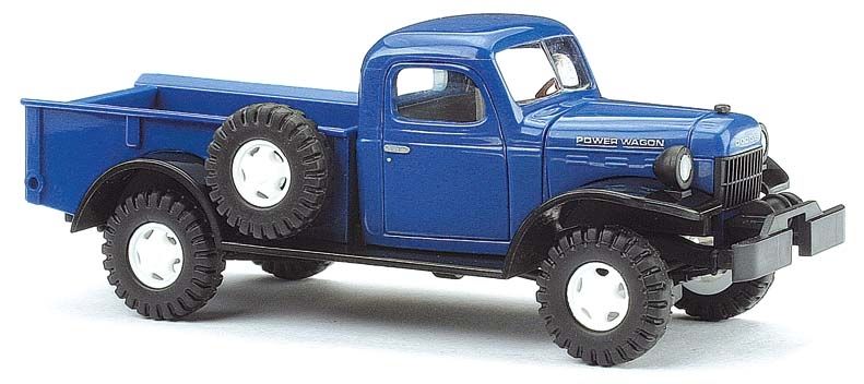 Busch 44000 HO Blue Dodge Power Wagon
