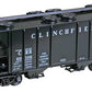 Kadee 8641 HO Clinchfield PS-2 2-Bay Covered Hoper #60106 MT/Box
