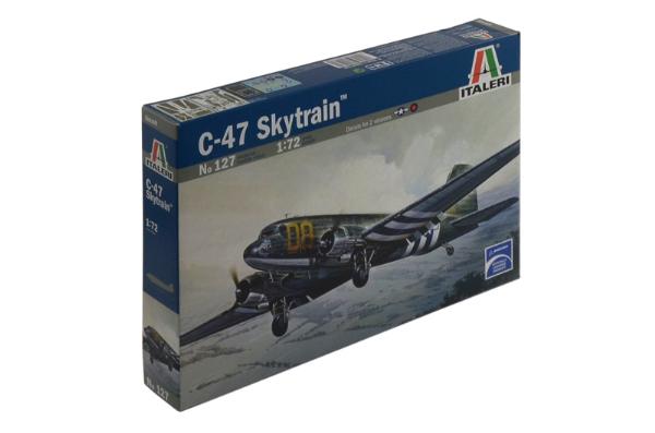 Italeri 0127 1:72 C47 Skytrain (Dakota) Military Aircraft Plane Model Kit