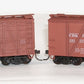 Accurail 1210 HO CBQ 40' Boxcar (Pack of 2)