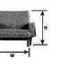 Plastruct 93776 O 21/32" x 17/32" Lounge Chair