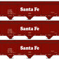 Accurail 8035 HO Scale Santa Fe Center Flow Covered Hopper ATSF Kit (Set of 3)