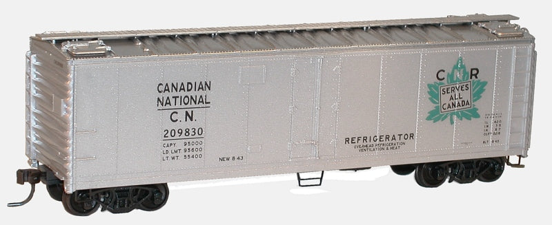 Accurail 8315 HO Canadian National (CN) 40' Steel Reefer Kit