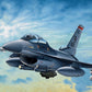 Italeri 0188 1:72 F-16 C/D Night Falcon Military Aircraft Plane Model Kit