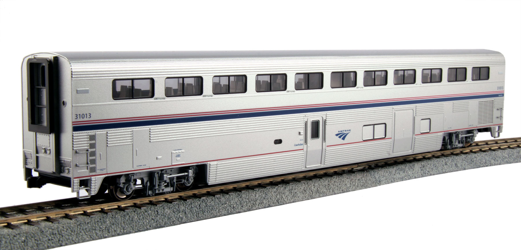 Kato 35-6092 HO Amtrak Phase IVB Superliner Coach-Baggage #31013