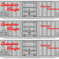 Accurail 56404 Canadian Pacific 50' Ext Post Boxcar Kit 3/Pack
