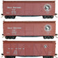 Accurail 8039 HO Great Northern 40' Boxcars (Set of 3)