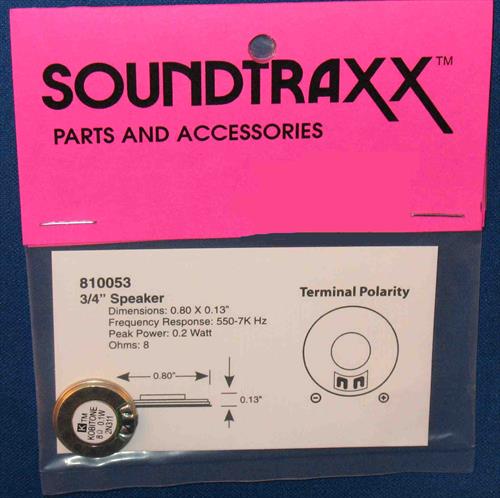 SoundTraxx 810053 3/4