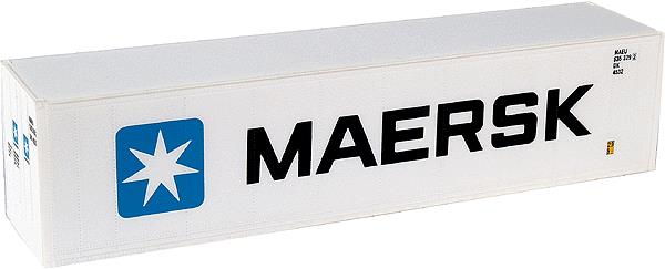 Walthers 933-1855 HO MAERSK 40' Hi-Cube Reefer Container