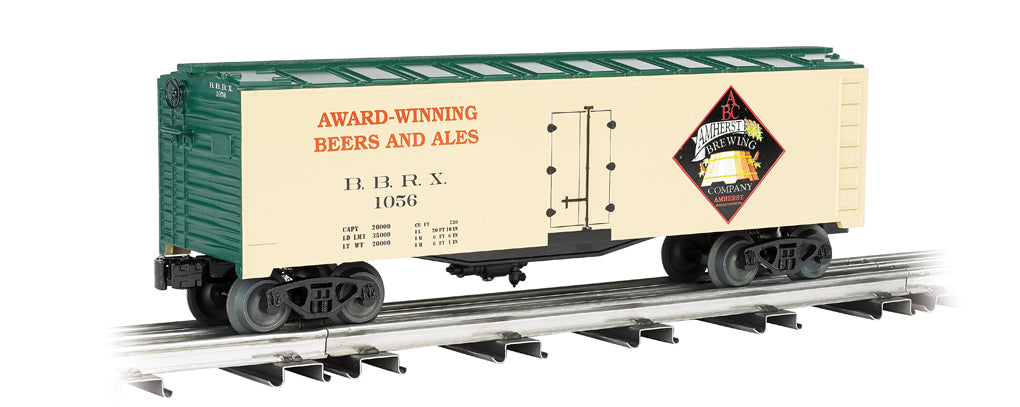Williams 47464 Amherst Brewing Company 40' Refrigerator Car #1056 MT/Box