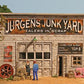 Monroe Models 2204 HO Jurgen's Junk Yard Kit