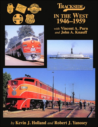 Morning Sun Books 1327 Trackside In the West 1946-1959