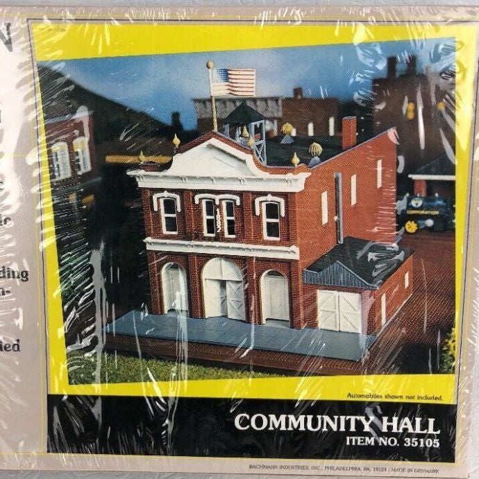 Bachmann 35105 HO Community Hall Building Kit