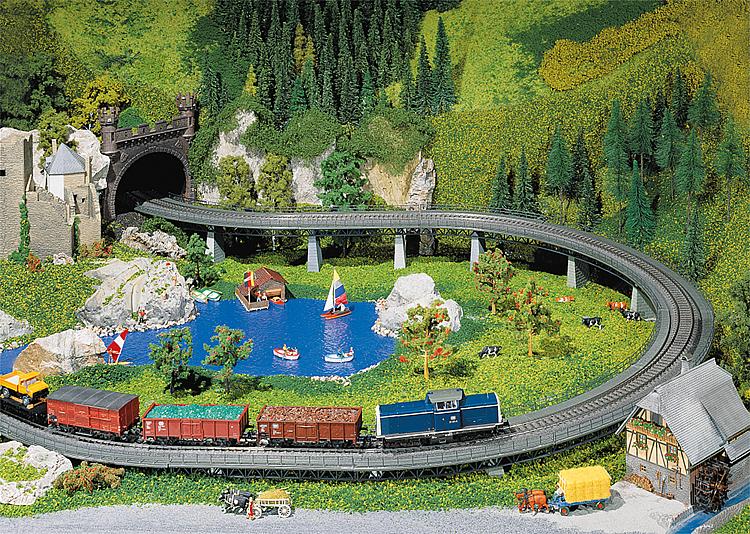 Faller 120471 HO Scale Up and Over Bridge Model Building Kit