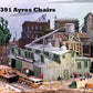Campbell Scale Models 391 HO Ayres Chair Building Kit
