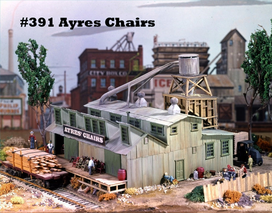 Campbell Scale Models 391 HO Ayres Chair Building Kit