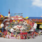 Faller 140439 HO Flipper Roundabout Carnival Kit