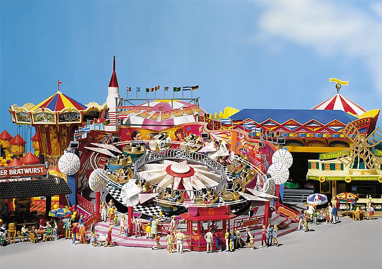 Faller 140439 HO Flipper Roundabout Carnival Kit