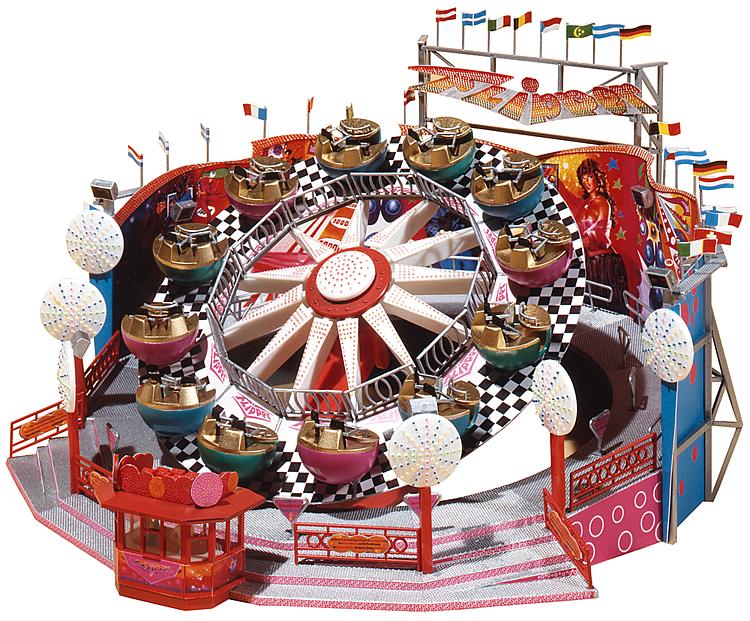Faller 140439 HO Flipper Roundabout Carnival Kit
