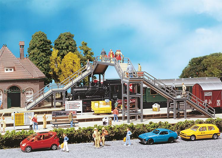 Faller Gmbh 120178 HO 2-Track Steel Footbridge