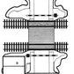 Faller 120174 Grade crossing w/gates