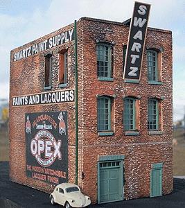 Downtown Deco 1044 HO Scale Swartz Paint Supply Kit