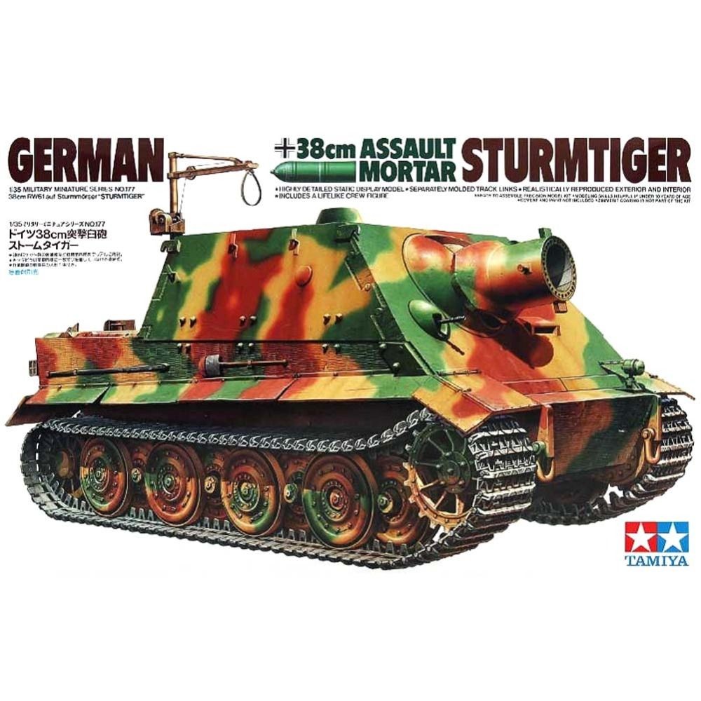 Tamiya 35177 1:35 38cm Assault Mortar Sturmtiger