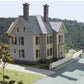Branchline Trains 600 HO Dubois House - Laser-Art Building Kit