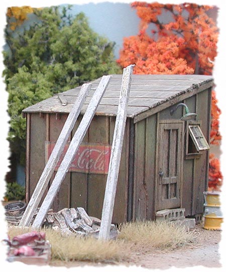 Bar Mills 0992 HO The Shack Pack Building Kit - 3 Different Shacks