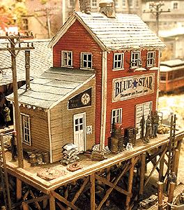 Bar Mills 0922 HO Waterfront Willy's/Trackside Jack's Laser Cut Building Kit
