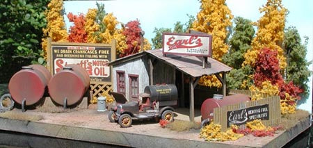 Bar Mills 802 Scale Earl's Oil Laser-Cut Building Kit