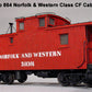 American Model Builders 864 HO Laser Art N&W Class CF Caboose Kit