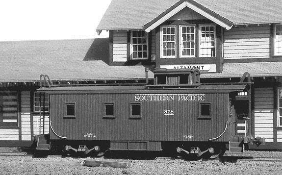 American Model Builders 853 HO Laser Art SP Class C-30-1 Wood Caboose