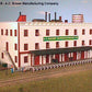 American Model Builders 615 N Scale Laser Art A.C. Brown Manufacturing Wood Kit NIB