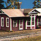 American Model Builders 138 HO Springfield Depot Laser Art Building Kit