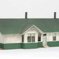 American Model Builders 127 HO UP Standard 24'X64' Depot W/Dock Laser Art Kit