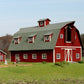 American Model Builders 119 HO Country Barn Laser Art Building Kit