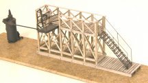Scale Structures 1123 HO Oil Loading Facility Kit