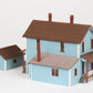 American Model Builders 153 HO Scale Laser Art The Hanley House Kit