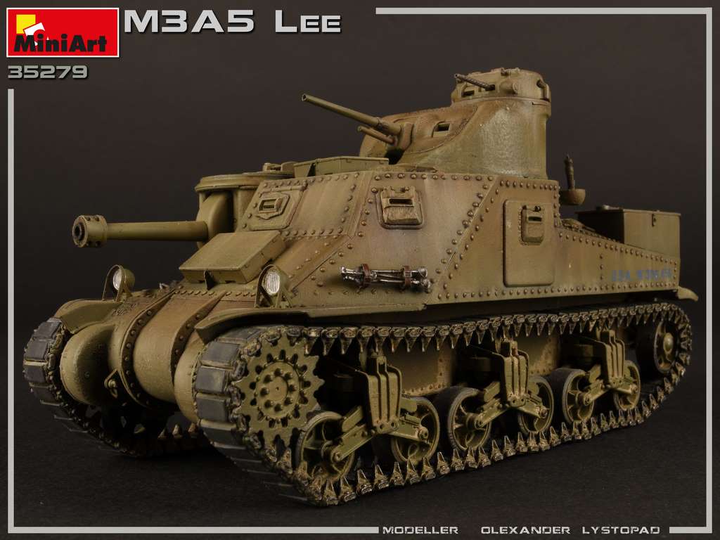 MiniArt 35279 1:35 M3A5 Lee Military Tank Model Kit