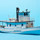 Sea Port Model Works H136 HO 53' Coastal Passenger Steam Ferry Kit