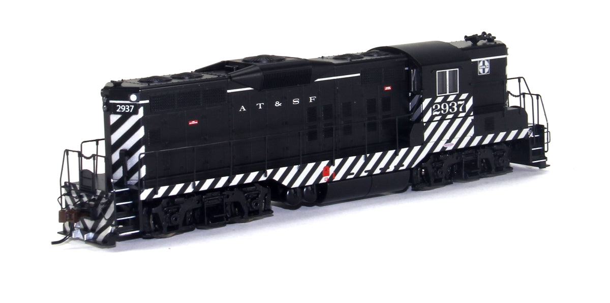 Bachmann 62809 HO Santa Fe GP9 Dynamic Brakes Diesel Locomotive #2937 w/ DCC