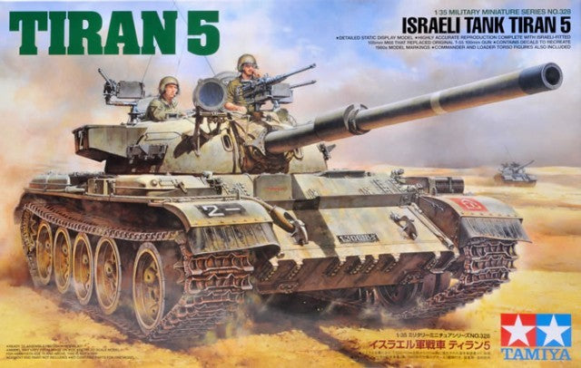 Tamiya 35328 1:35 Israeli Tiran 5 Military Tank Model Kit