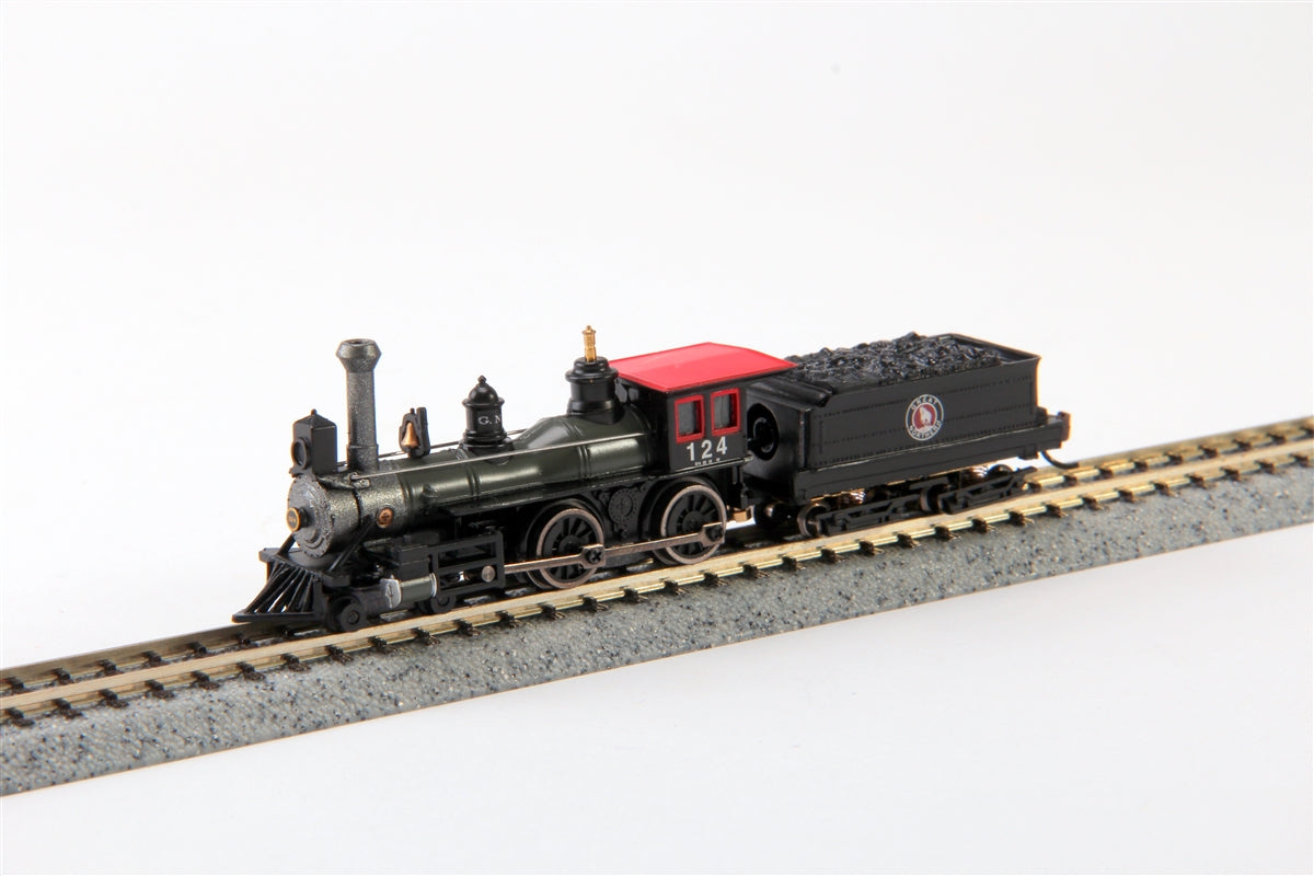 Bachmann 11755 N Great Northern 4-4-0 American-Standard #124 LN/Box