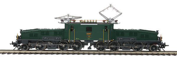 MTH 20-5668-2 Dark Green Be 6/8 II Crocodile Electric Loco w/PS 3.0 #13257