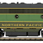 MTH 80-2122-1 HO Scale Northern Pacific F-7 Diesel B Unit w/ PS3